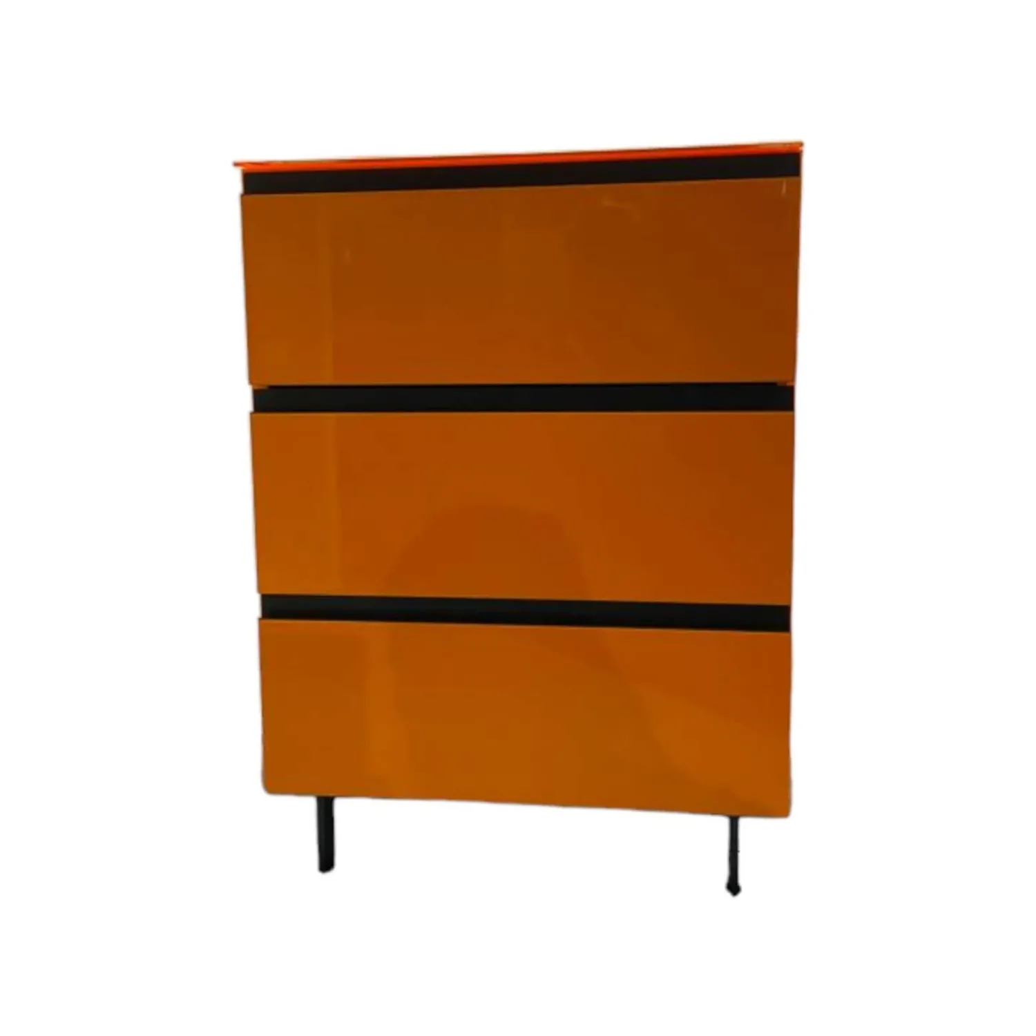 Sudbrock Kommoden & Sideboards|Kommode Cubo RAL 2007 Lack Hochglanz Orange