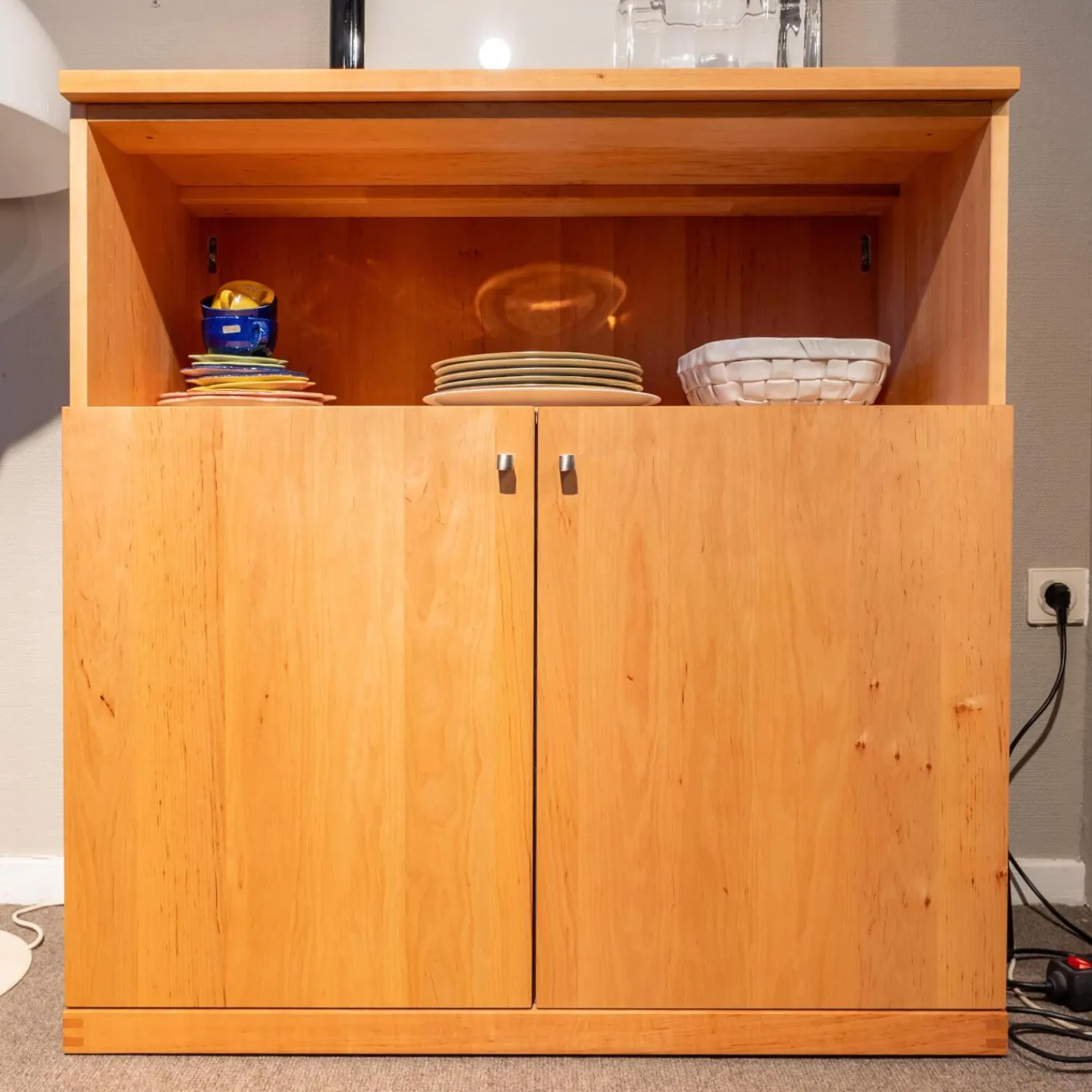 Team 7 Kommoden & Sideboards|Kommode Cubus Holz Erle Massiv mit 2 Türen