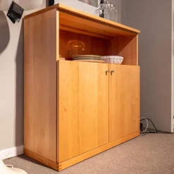 Team 7 Kommoden & Sideboards|Kommode Cubus Holz Erle Massiv mit 2 Türen