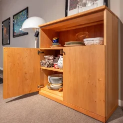 Team 7 Kommoden & Sideboards|Kommode Cubus Holz Erle Massiv mit 2 Türen