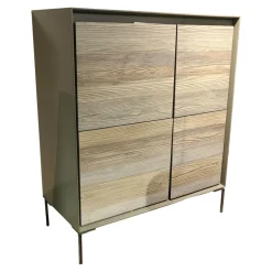 Presotto Kommoden & Sideboards|Kommode Neck Korpus Grigio Londra Anthrazit Front Timewood