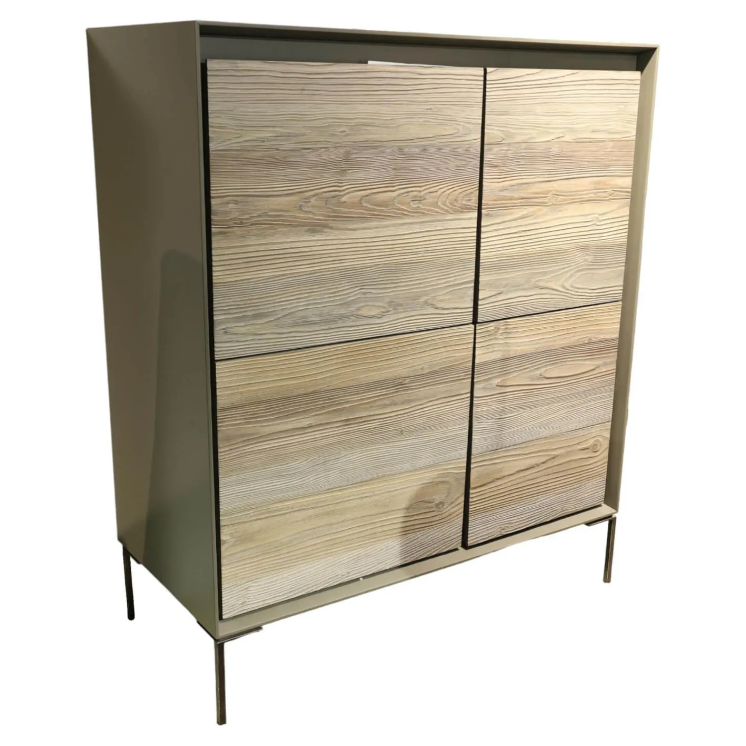 Presotto Kommoden & Sideboards|Kommode Neck Korpus Grigio Londra Anthrazit Front Timewood