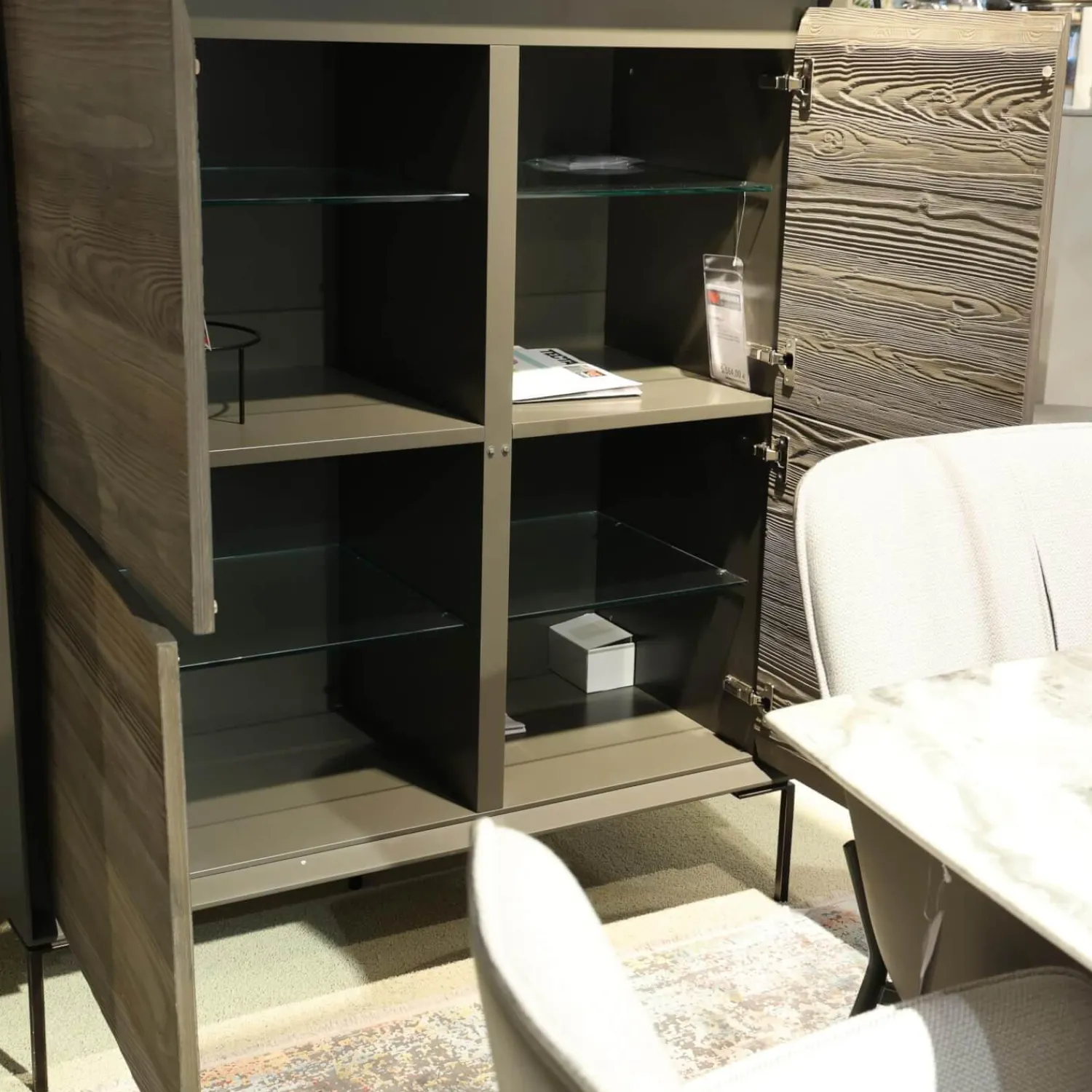 Presotto Kommoden & Sideboards|Kommode Neck Korpus Grigio Londra Anthrazit Front Timewood