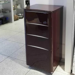 Christine Kröncke Kommoden & Sideboards|Kommode Picon Aubergine Hochglanz Lack