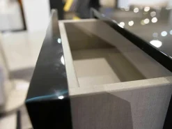 Porada Kommoden & Sideboards|Kommode Piroette Lack Schwarz Hochglanz