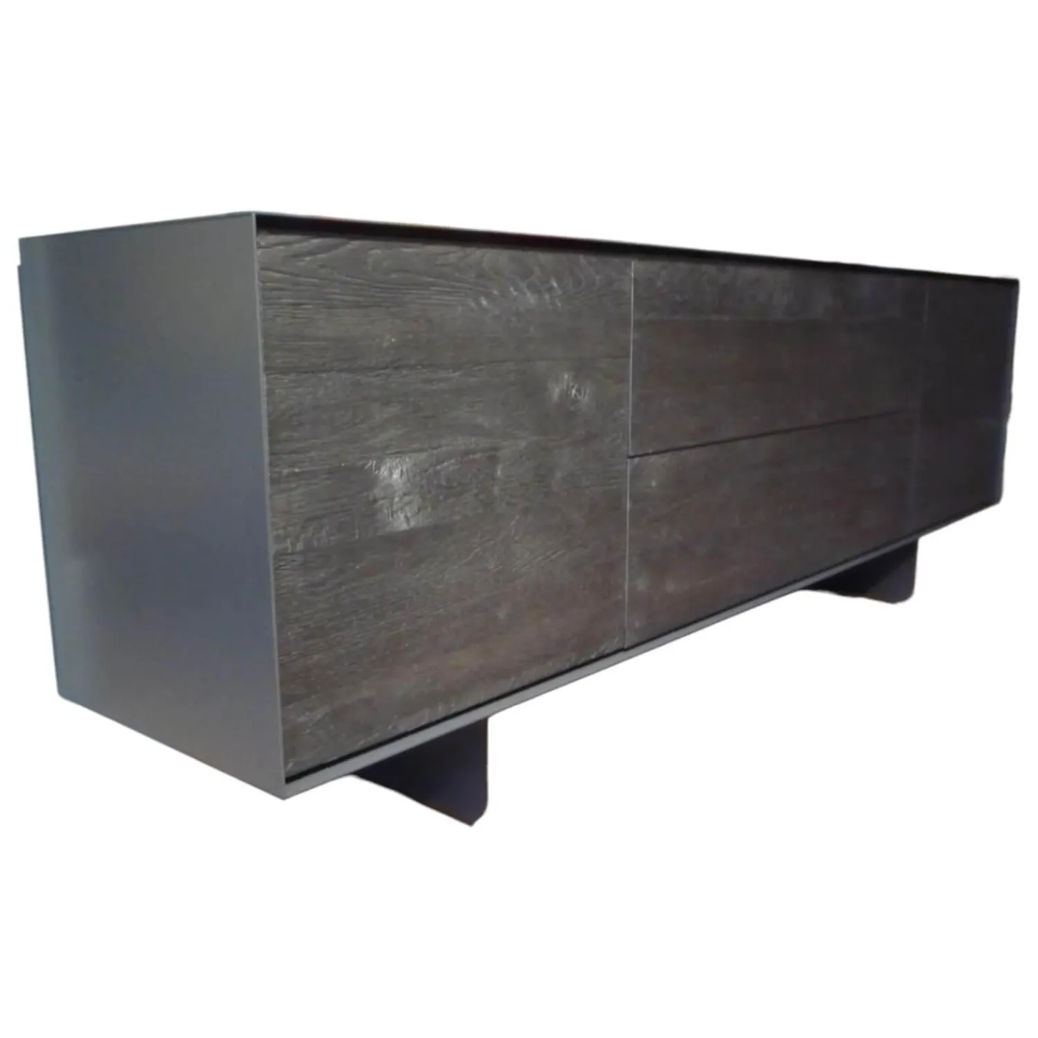 Riva1920 Kommoden & Sideboards|Kommode Rialto Fly Eiche Vulcano Korpus Innen Nussbaum Geölt