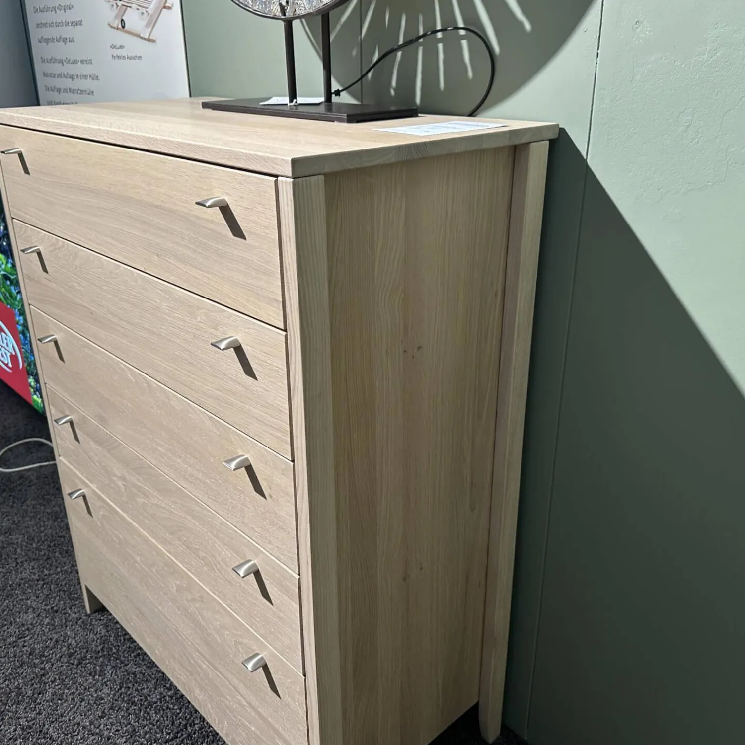 Team 7 Kommoden & Sideboards|Kommode Sesam Eiche Weißöl Mit Nickelknöpfen