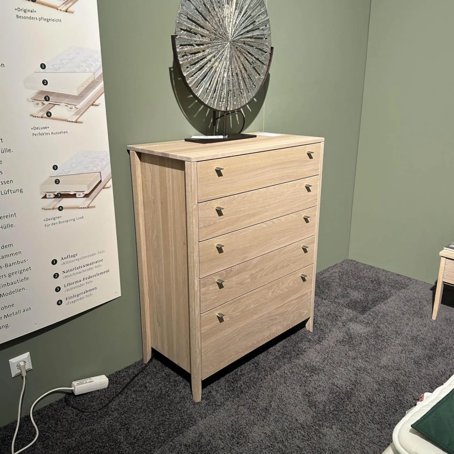 Team 7 Kommoden & Sideboards|Kommode Sesam Eiche Weißöl Mit Nickelknöpfen