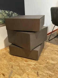 San Giacomo Konsolen|Kommoden & Sideboards|Kommodenkombination Domino Giro Eiche Argilla Grau Lackiert