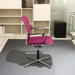 Bene Einzelstühle|Konferenzstuhl Filo Bezug Steelcut Maulbeere Drehgestell Mit Rückholmechanik