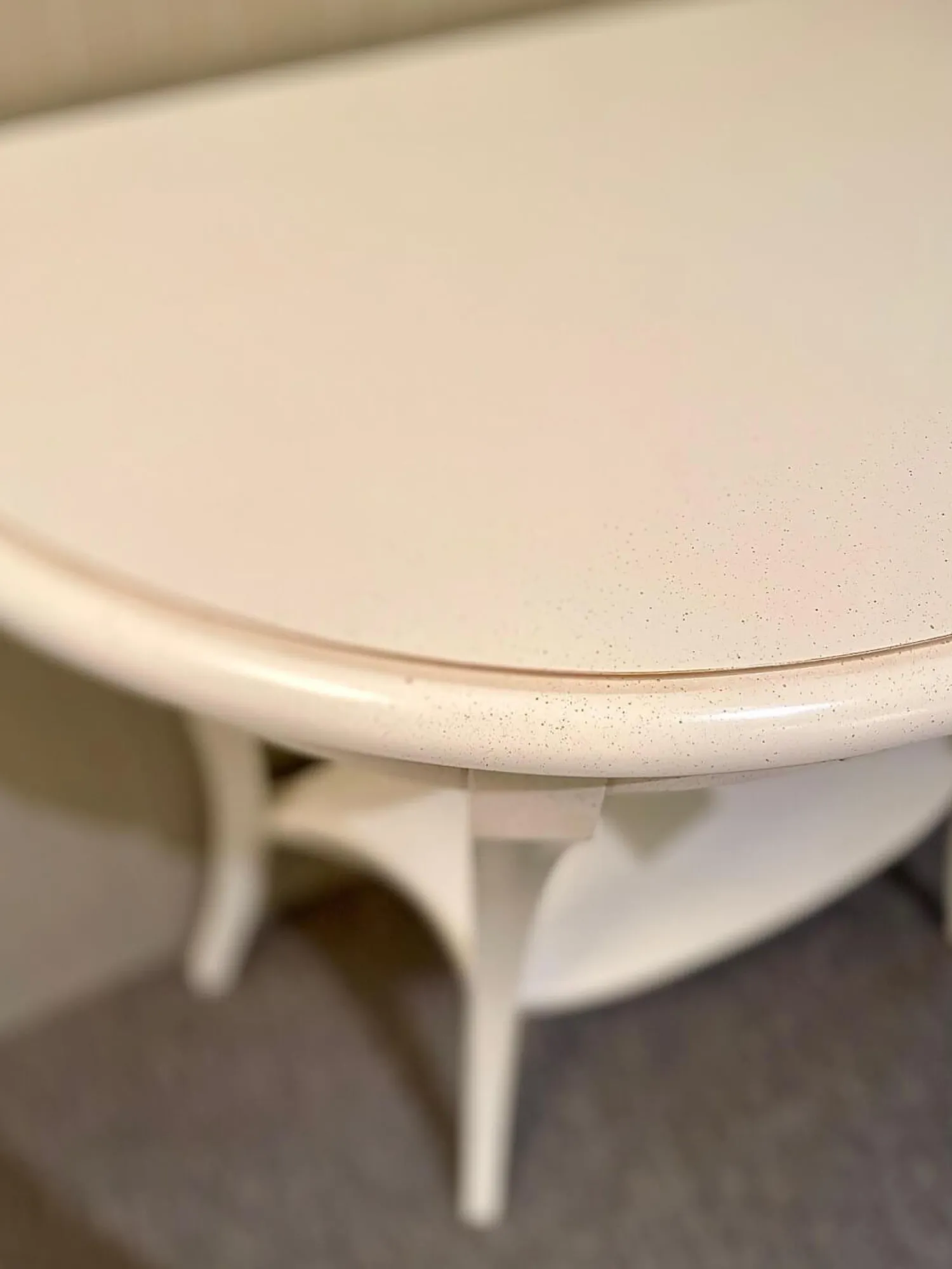 Selva Konsolen|Konsole 4800 A Halbrund Altweiß Patiniert