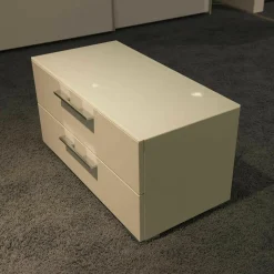 Hülsta Konsolen|Konsole Multi Varis 5028 Hochglanz Reinweiß