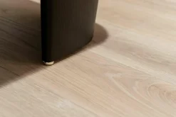 Minotti Konsolen|Konsole Song Platte Glas Rückseitig granitfarbig Lackiert Gestell Esche Massiv, Schwarz Lackiert