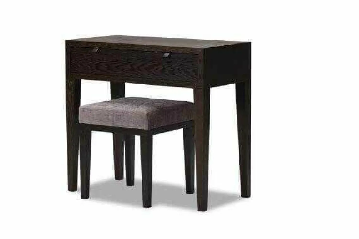 Schramm Hocker & Sitzsäcke|Konsoltisch Elena Eiche Mit Hocker Antony Wengefarbig