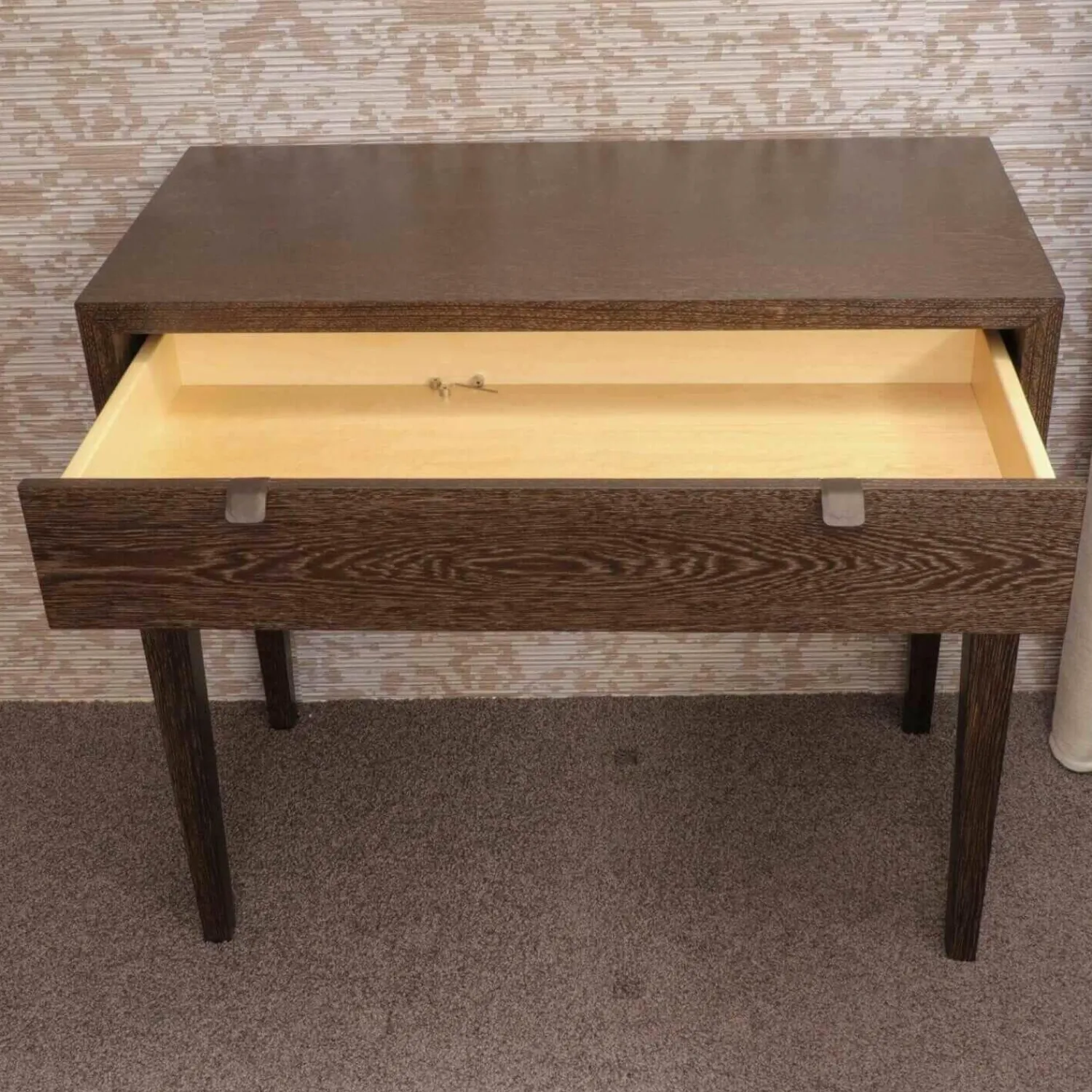 Schramm Hocker & Sitzsäcke|Konsoltisch Elena Eiche Mit Hocker Antony Wengefarbig