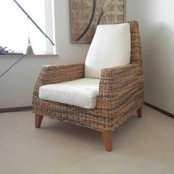 Smania Relaxsessel|Korbsessel Dolce Stoff Weiß