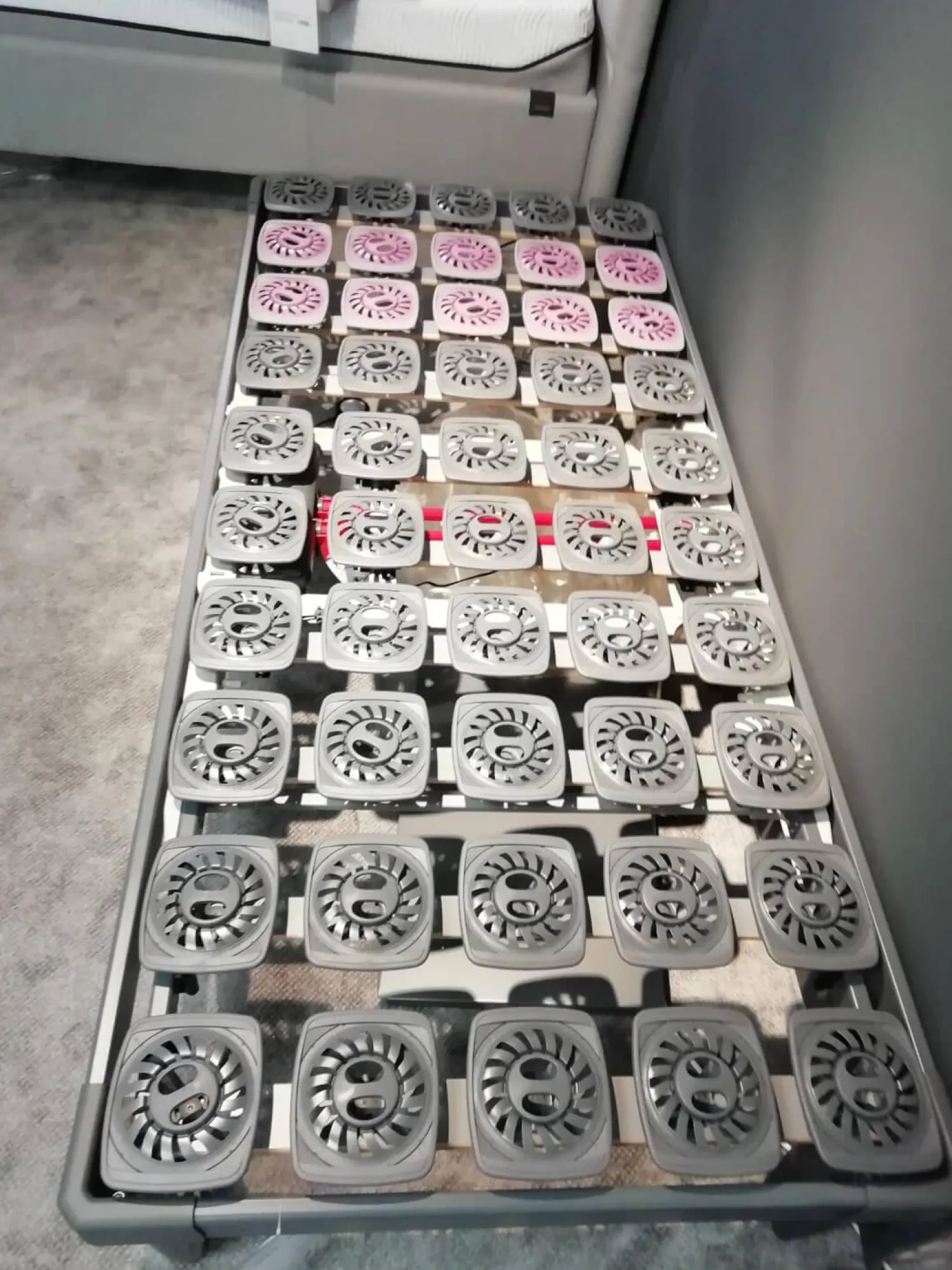 Tempur Polsterbetten|Lattenrost Premium Flex 3000 Verstellbar 2 Motorisch Mit Funkfernbedienung