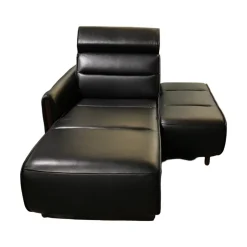 Stressless Relaxsessel|Longseat Sessel Emily Leder Noblesse 19 Schwarz
