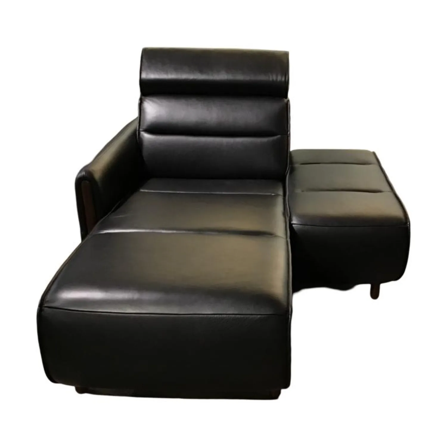Stressless Relaxsessel|Longseat Sessel Emily Leder Noblesse 19 Schwarz