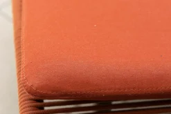 RODA Loungemöbel|Lounge Chair Laze Polyester-Schnur Orange 08 mit Sitzkissen