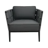 Cane Line Loungemöbel|Loungesessel Conic Stoff Air Touch Grau
