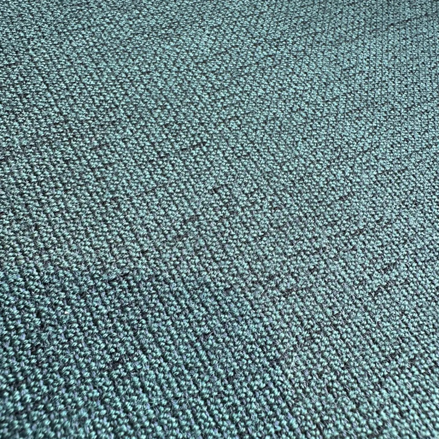 Fritz Hansen Loungesessel|Loungesessel Let Stoff Christianshavn 1161 Dunkelgrün Gestell Metall Chrom