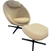 Cane Line Loungesessel|Loungesessel Pace Stoff White Fabric 1500 Weiß Gestell Aluminium Schwarz Lackiert