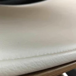 Dauphin Home Loungesessel|Loungesessel Perillo Leder Lavalina Weiß