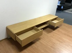 Gazzda Wohnwände & Tv-Lowboards|Lowboard Fawn Eiche Massiv Weiß Geölt