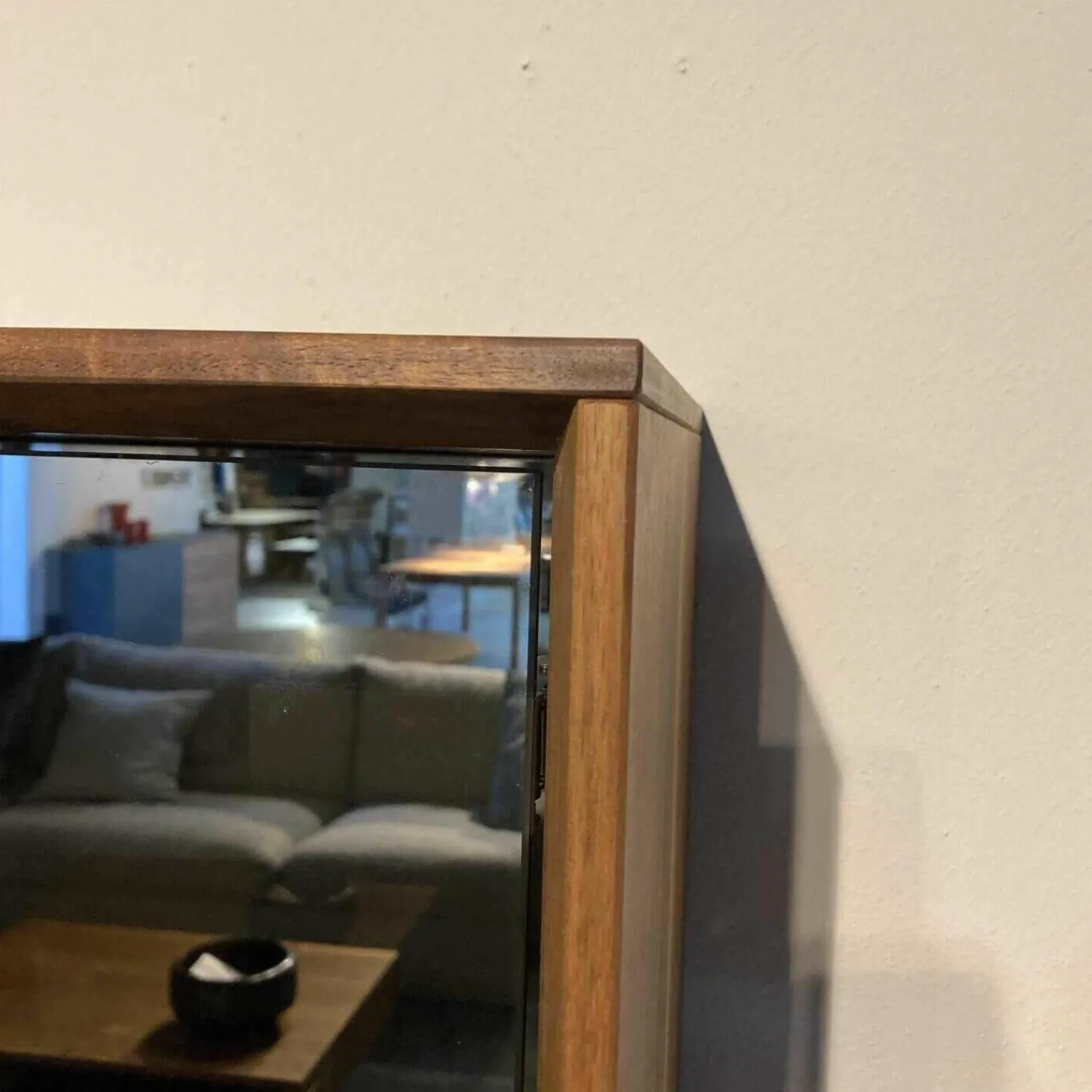 Team 7 Kommoden & Sideboards|Lowboard Lux Nussbaum Geölt Glas mit Hängeschrank