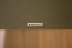 Spectral Smart Furniture Wohnwände & Tv-Lowboards|Lowboard Next Smart Lack Granit Grau Und Medienklappe Mit Akkustikstoff Grey Grau Deckenplatte Colour Glas Granit Grau Gestell Anthrazit Inklusive Beleuchtung Und Mediapaket