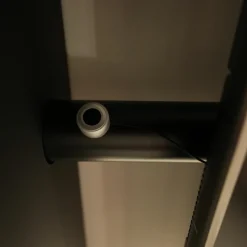 Kettnaker Wohnwände & Tv-Lowboards|Lowboard Soma 1312 Phonoschrank Lack Lichtgrau Drehsäule Schwarz