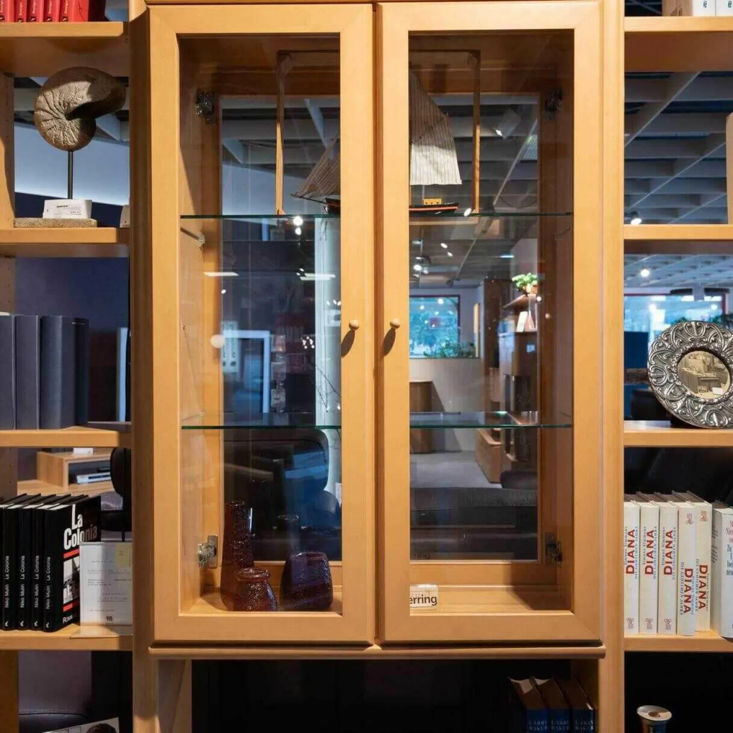 Musterring Regale|Markert Raumteiler Tarragona Soft in Ahorn Satin