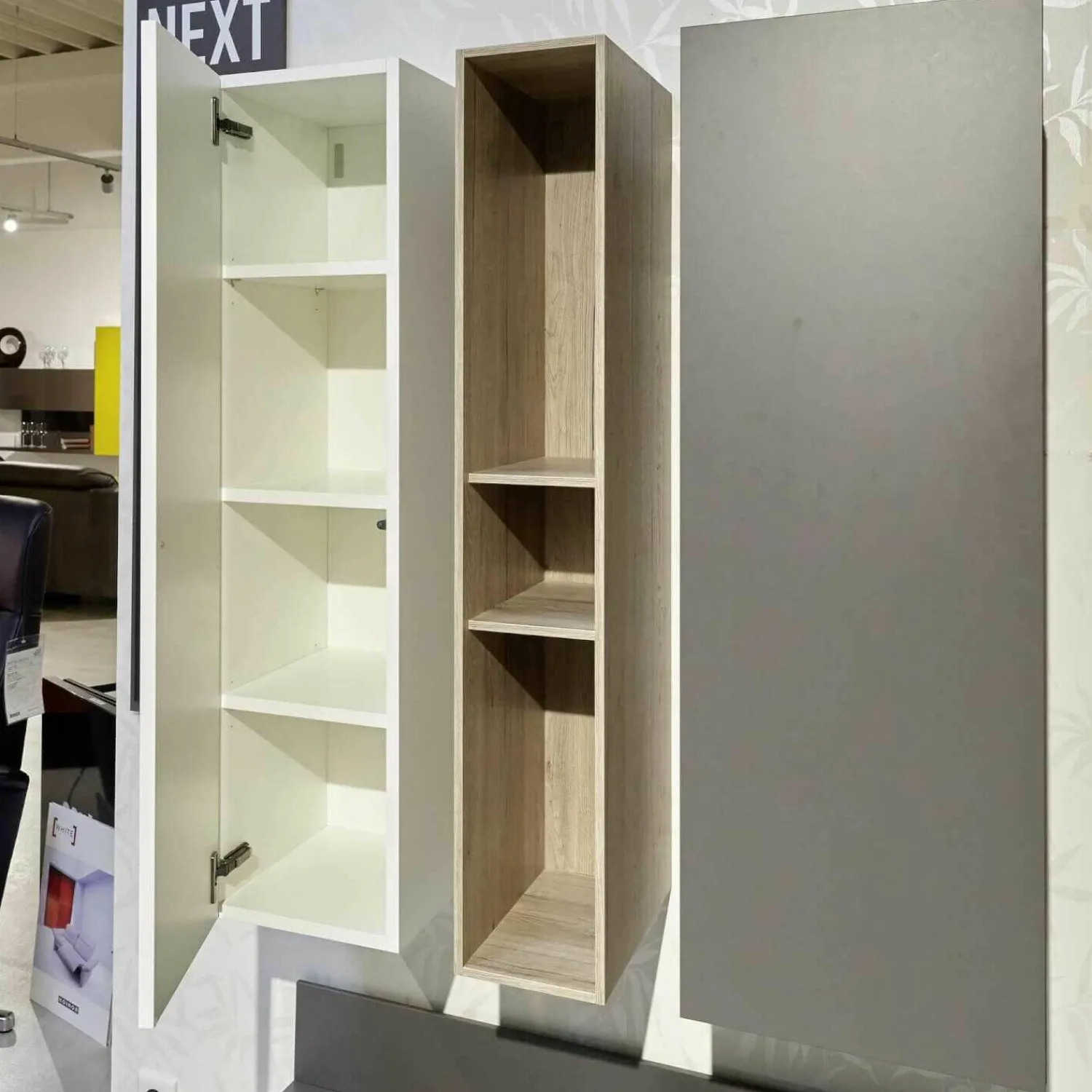 Spectral Smart Furniture Wohnwände & Tv-Lowboards|Media-Wohnwand Next Granite Weiß