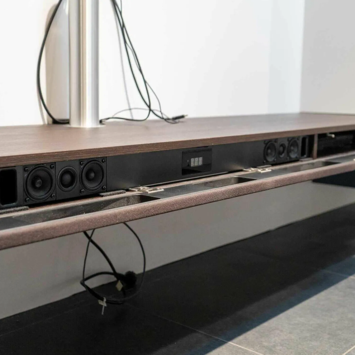Spectral Smart Furniture Wohnwände & Tv-Lowboards|Medienwand Twenty Lack Holz Inklusive Soundsystem