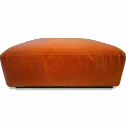Cassina Hocker & Sitzsäcke|Mex Cube Hocker Stoff O 13O411 Orange