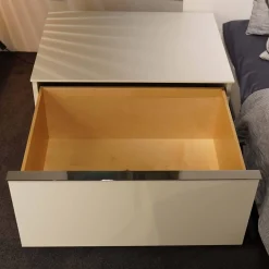 Kettnaker Nachttische|Nachttisch Fino Lack Weiß Matt