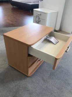 Nolte Nachttische|Nachttisch Saphir Buche Mit 3 Schubkästen