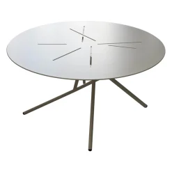 DEDON Beistelltische|Couchtische|Outdoor Couchtisch Mangrove Pure White Weiß Gepulvert