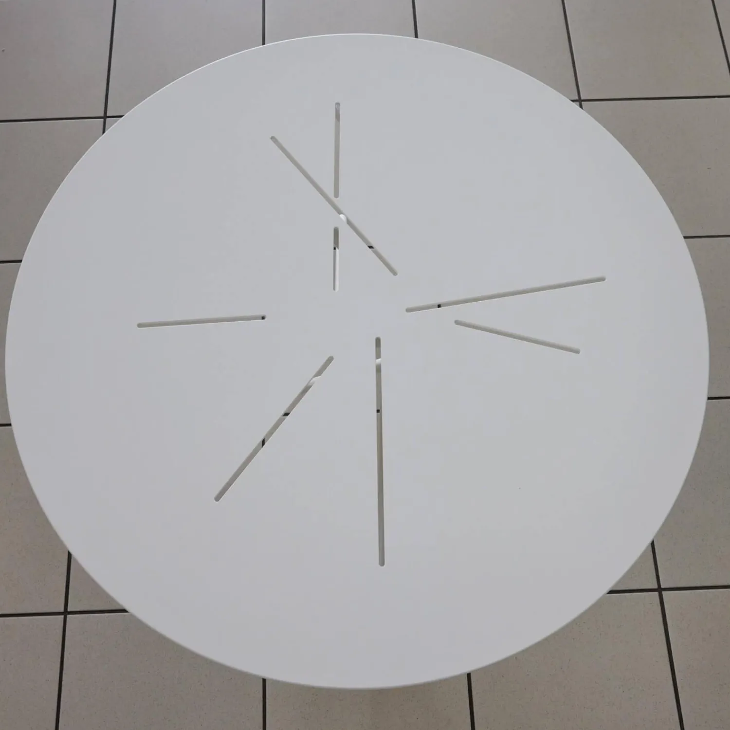 DEDON Beistelltische|Couchtische|Outdoor Couchtisch Mangrove Pure White Weiß Gepulvert