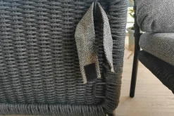 Cane Line Loungemöbel|Outdoor Loungegruppe Ocean Soft Rope Dark Grey Dunkelgrau Inklusive Kissensatz