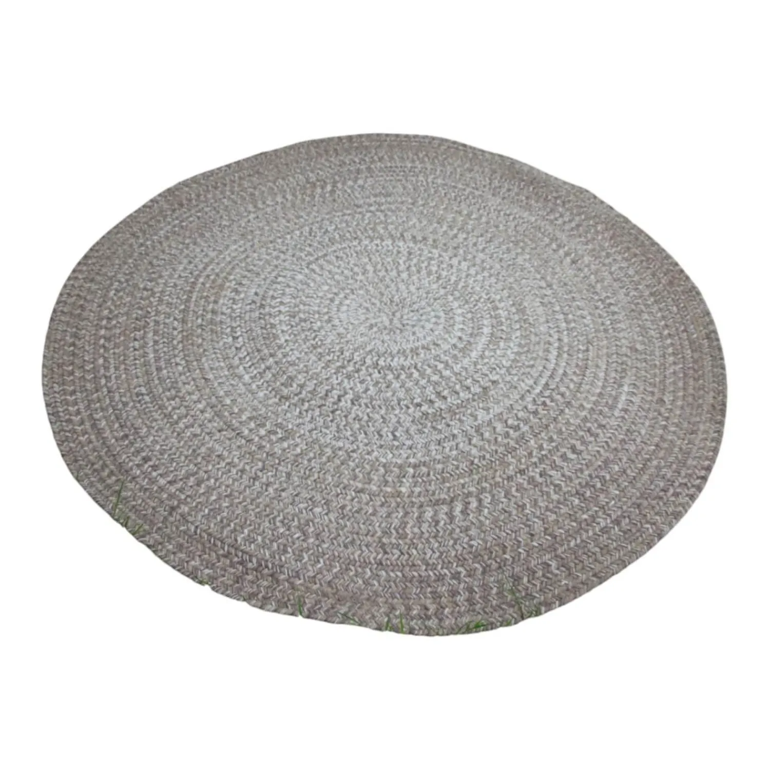 Gloster Teppiche|Outdoor Teppich Rug Geflochtenes Sunbrella Acryl Ombre Hazel Grau