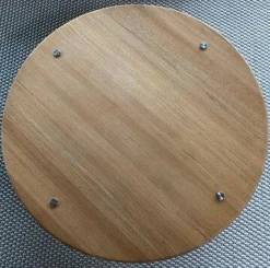 Gloster Couchtische|Outdoorcouchtisch Grand Weave Platte Teakholz Massiv Gestell Aluminium Pulverbeschichtet Weiß