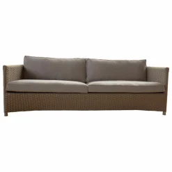 Cane Line Loungemöbel|Outdoor-Sofa Diamond Stoff Taupe