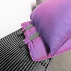 Weiß Loungemöbel|Outdoorsofa Feinstruktur Eleganz Graphit Mit 3 Kissensets Und 1 Armkissen