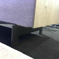 Molteni & C Kommoden & Sideboards|Password Evolution Sideboard Eiche Graphit Matt Gestell Zinnfarben