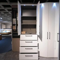 Nolte Kleiderschränke|Planungsschrank Horizont Polarweiß Mit Beleuchtung