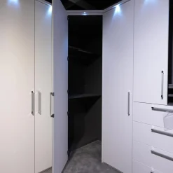 Nolte Kleiderschränke|Planungsschrank Horizont Polarweiß Mit Beleuchtung