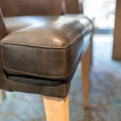 Bielefelder Werkstätten Essgruppen|Polo Tischgruppe Tisch Eiche Gekalkt Hell 3 Stühle Bank