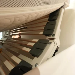 RUF Betten Polsterbetten|Polsterbett Composium 800 Stoff 06150 Weiß Creme Inklusive Matratze Und Vollautomatic